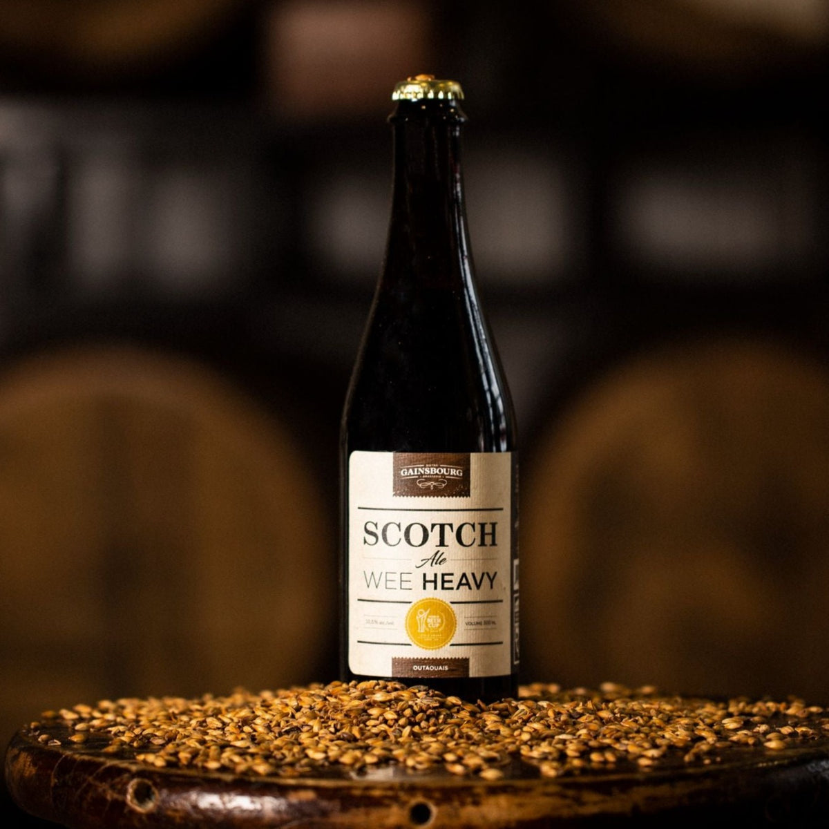 Scotch Ale Wee Heavy, 10,5 MÉDAILLÉ D'OR, bouteille 500ml